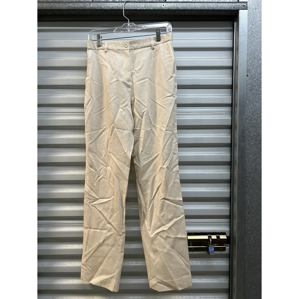 Pendleton Pants Womens 4 Ivory Trousers USA Made
